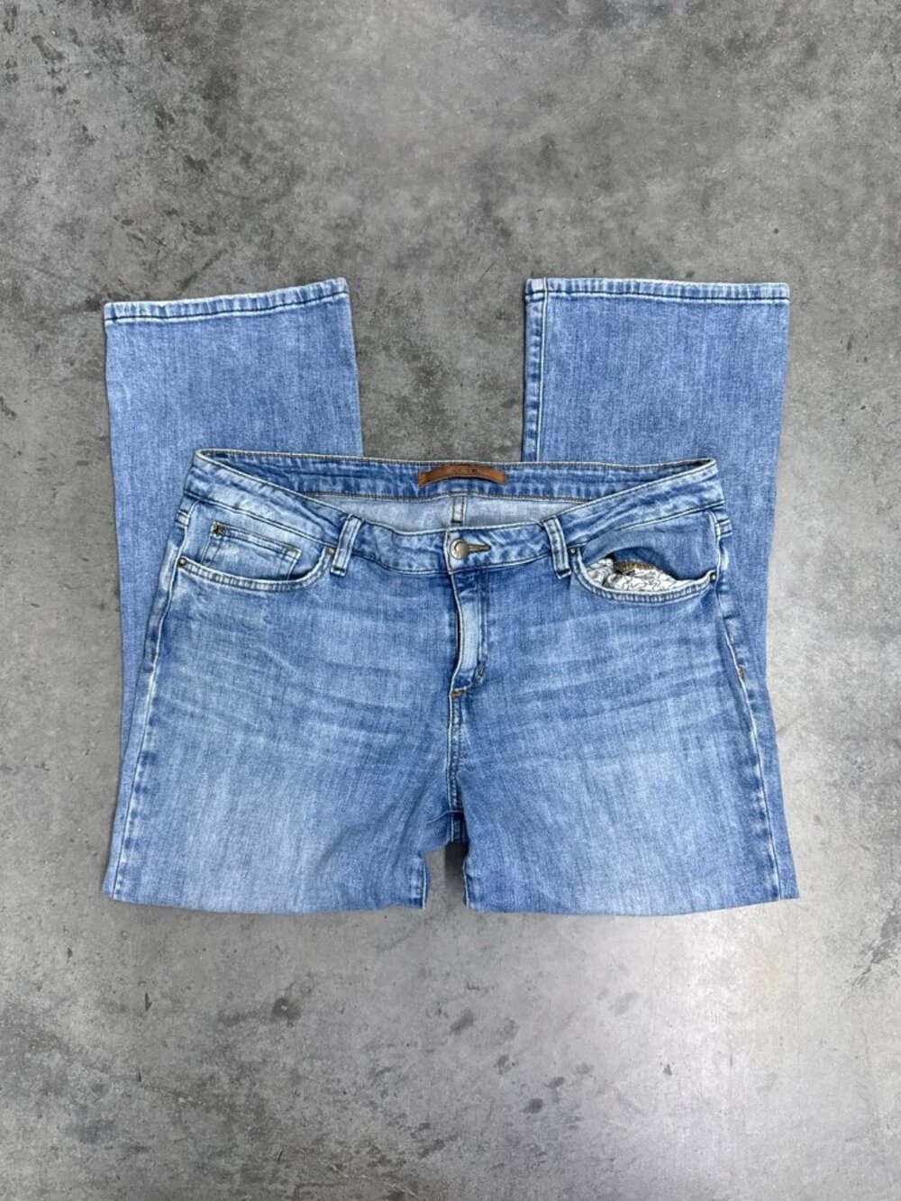Joe's Jeans Light Wash Straight Leg Jeans